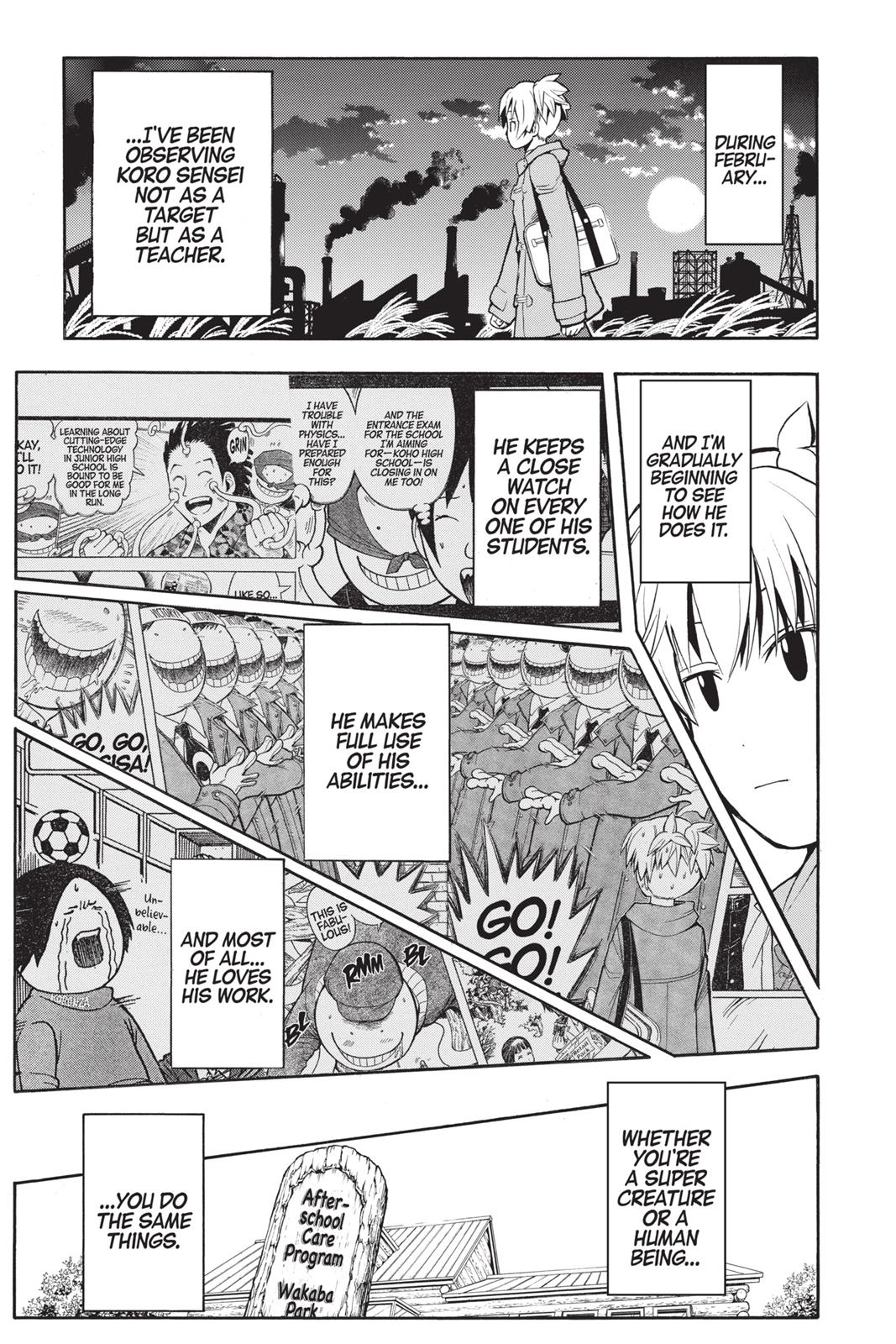 Read Assassination Classroom ENGLISH Manga Online