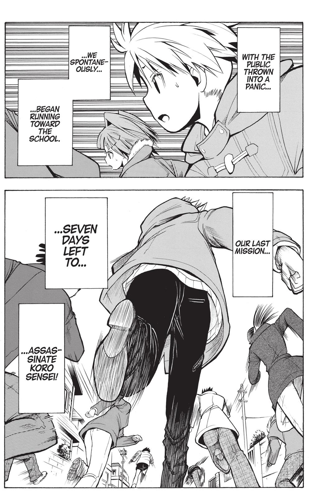 Read Assassination Classroom ENGLISH Manga Online