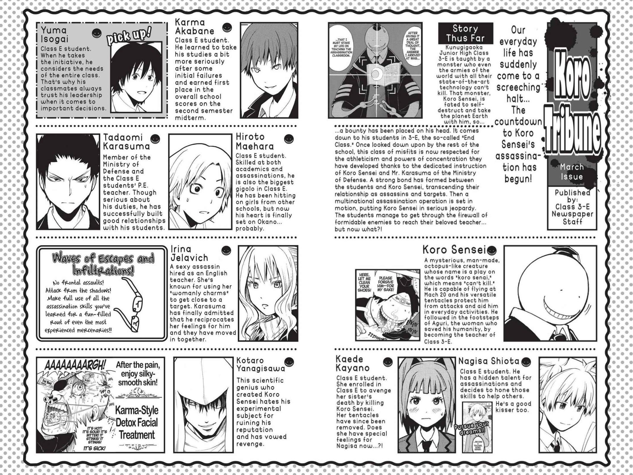 Read Assassination Classroom ENGLISH Manga Online