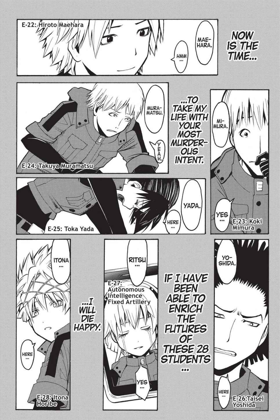 Read Assassination Classroom ENGLISH Manga Online