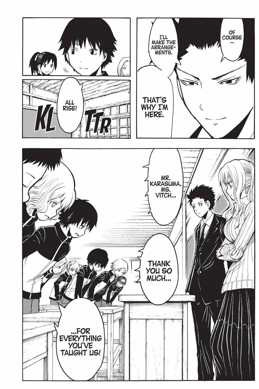 Read Assassination Classroom ENGLISH Manga Online