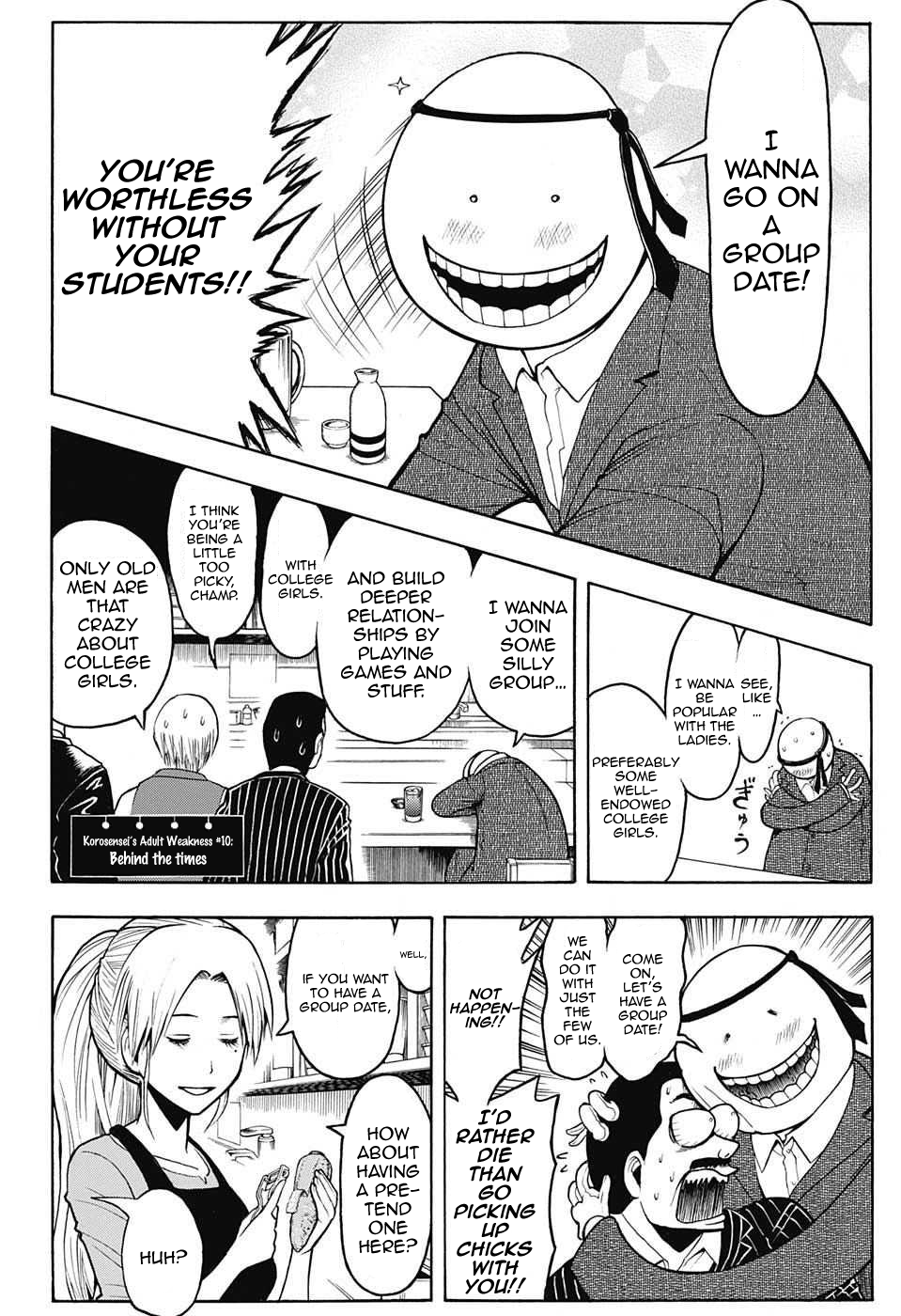 Read Assassination Classroom ENGLISH Manga Online