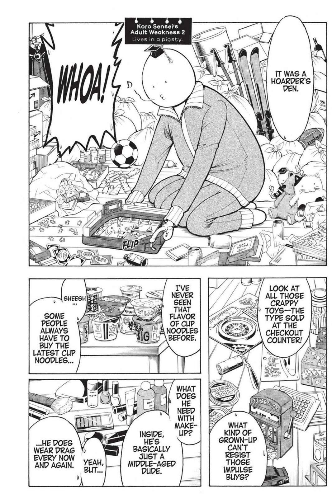 Read Assassination Classroom ENGLISH Manga Online