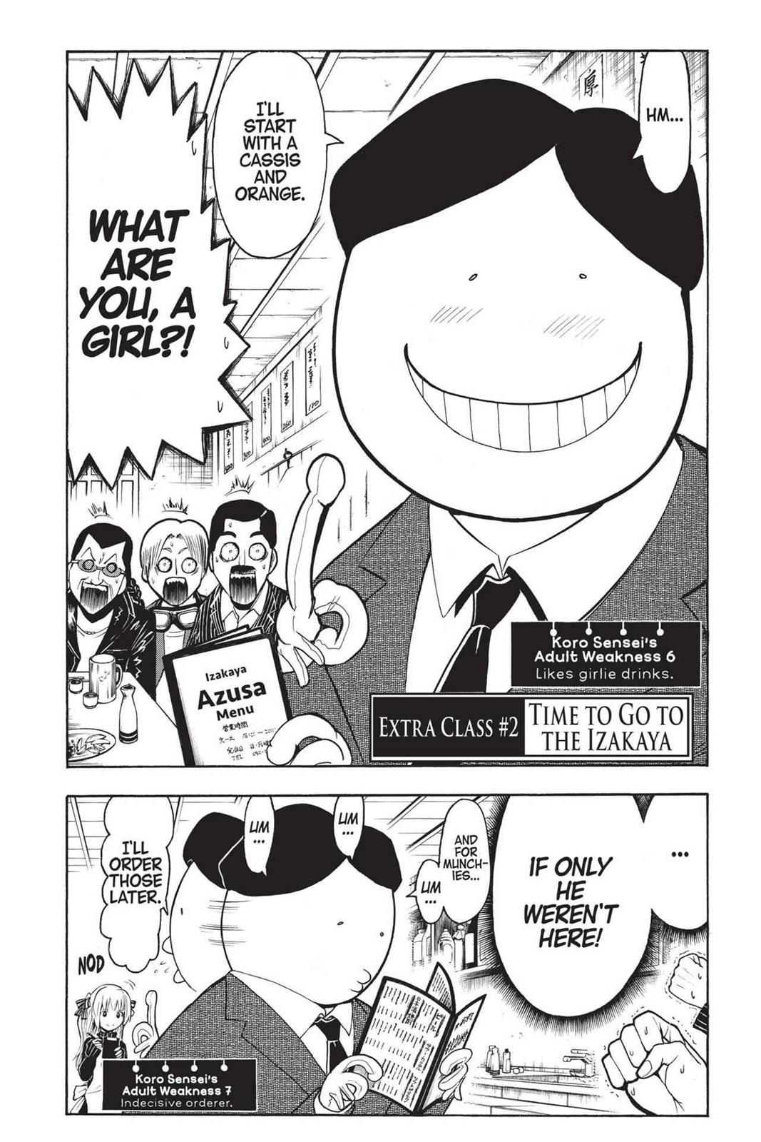 Read Assassination Classroom ENGLISH Manga Online