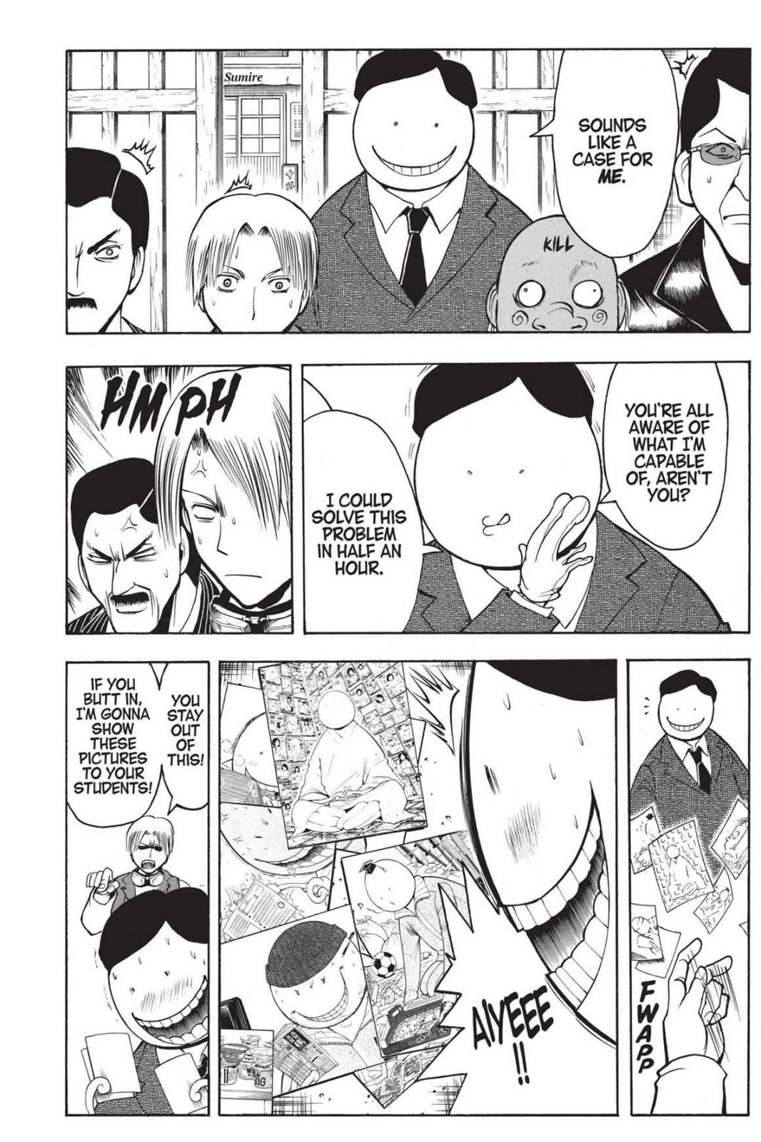 Read Assassination Classroom ENGLISH Manga Online