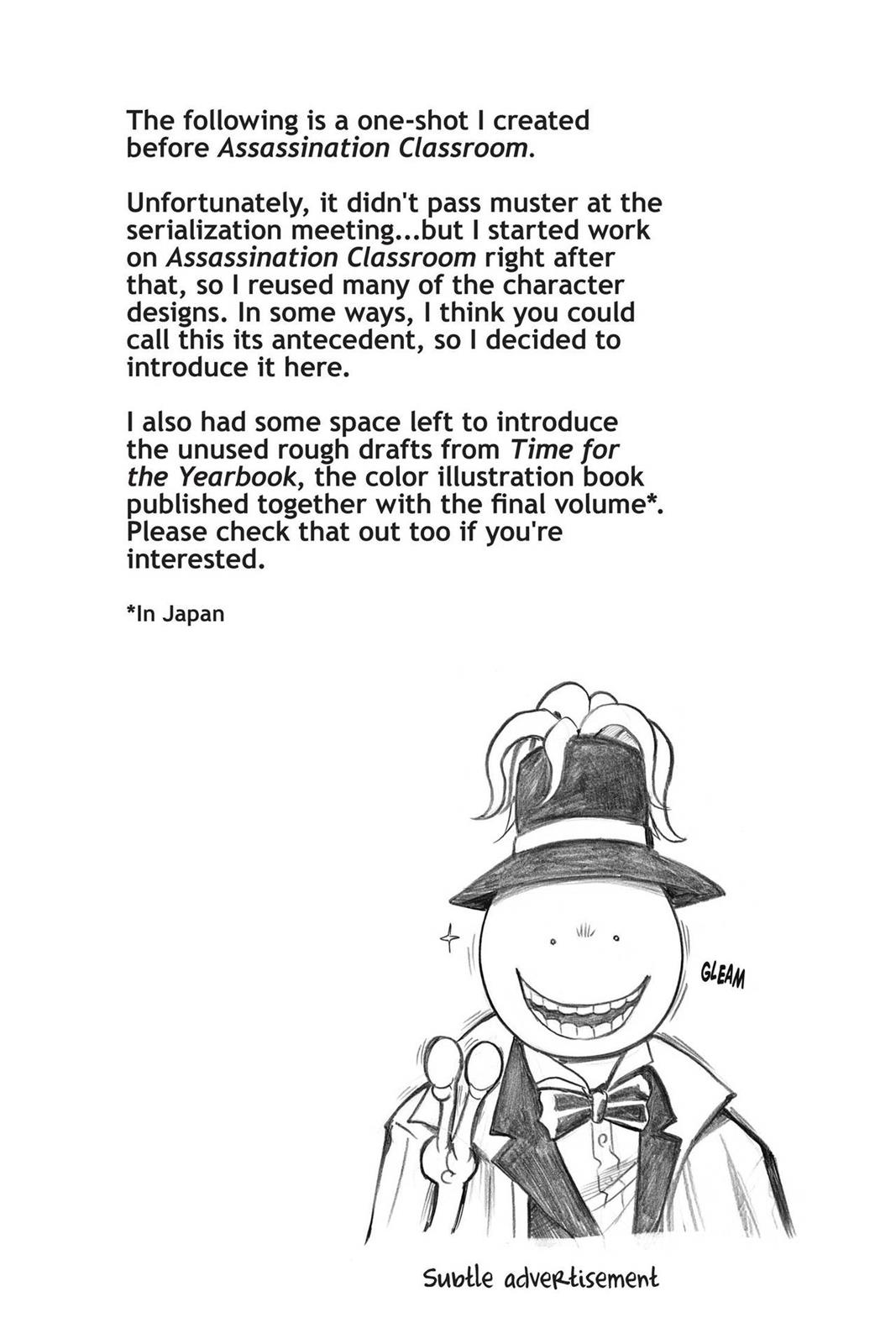 Read Assassination Classroom ENGLISH Manga Online