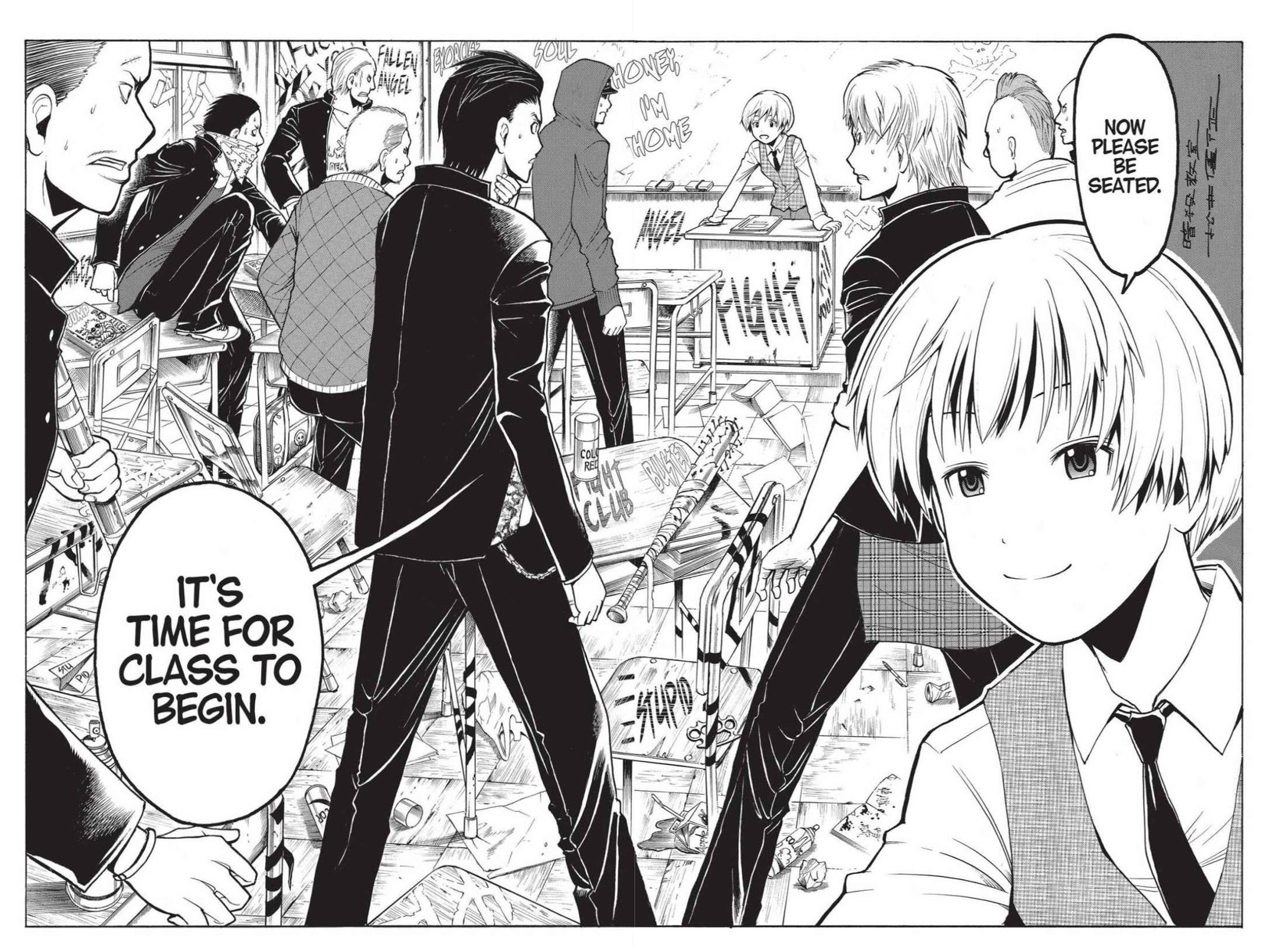 Read Assassination Classroom ENGLISH Manga Online