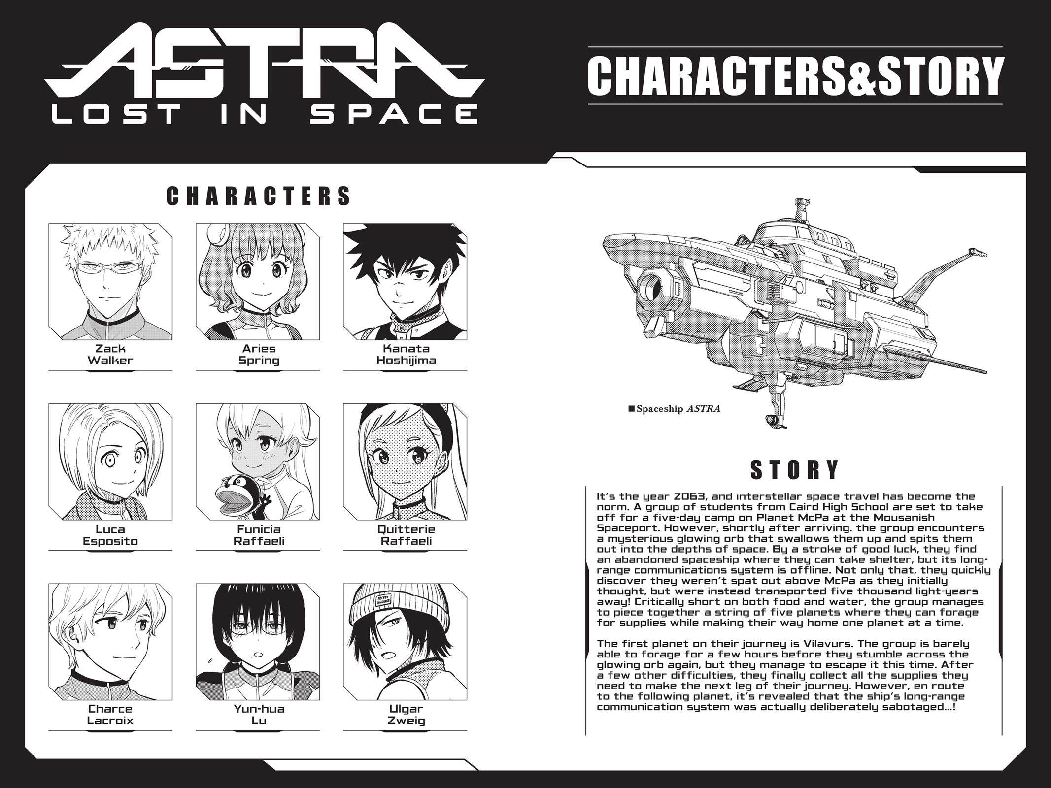 Read Astra Lost in Space ENGLISH Manga Online