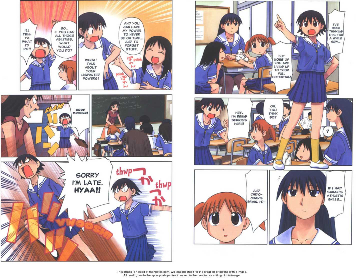 Read Azumanga Daioh ENGLISH Manga Online