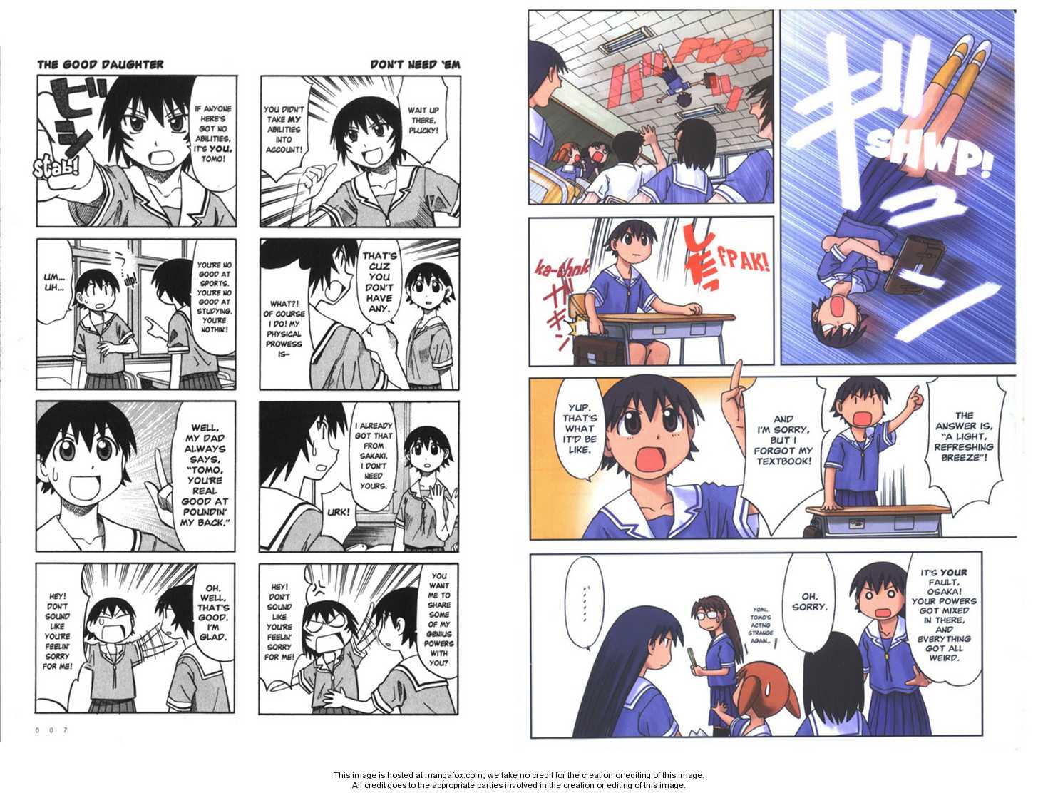 Read Azumanga Daioh ENGLISH Manga Online