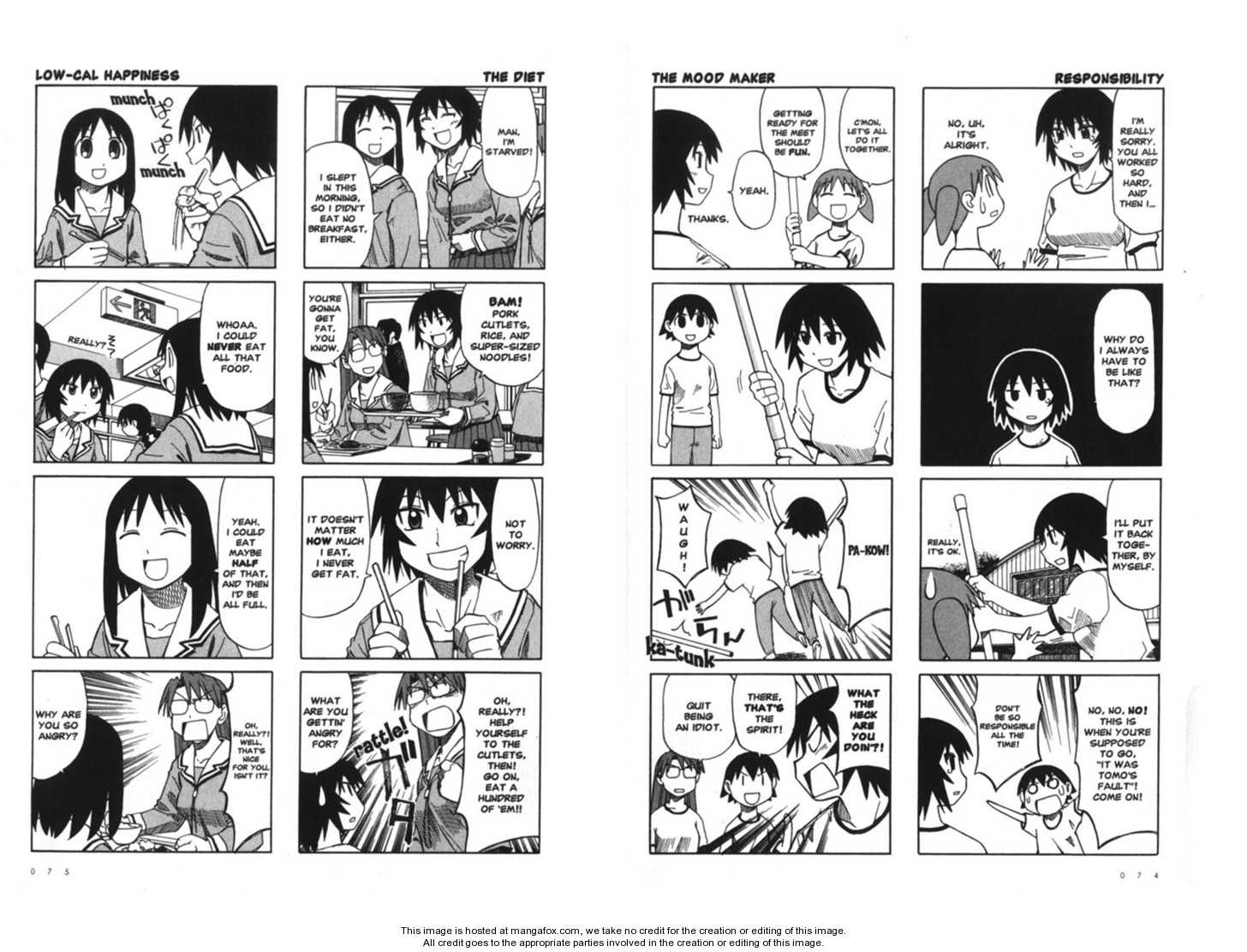 Read Azumanga Daioh ENGLISH Manga Online