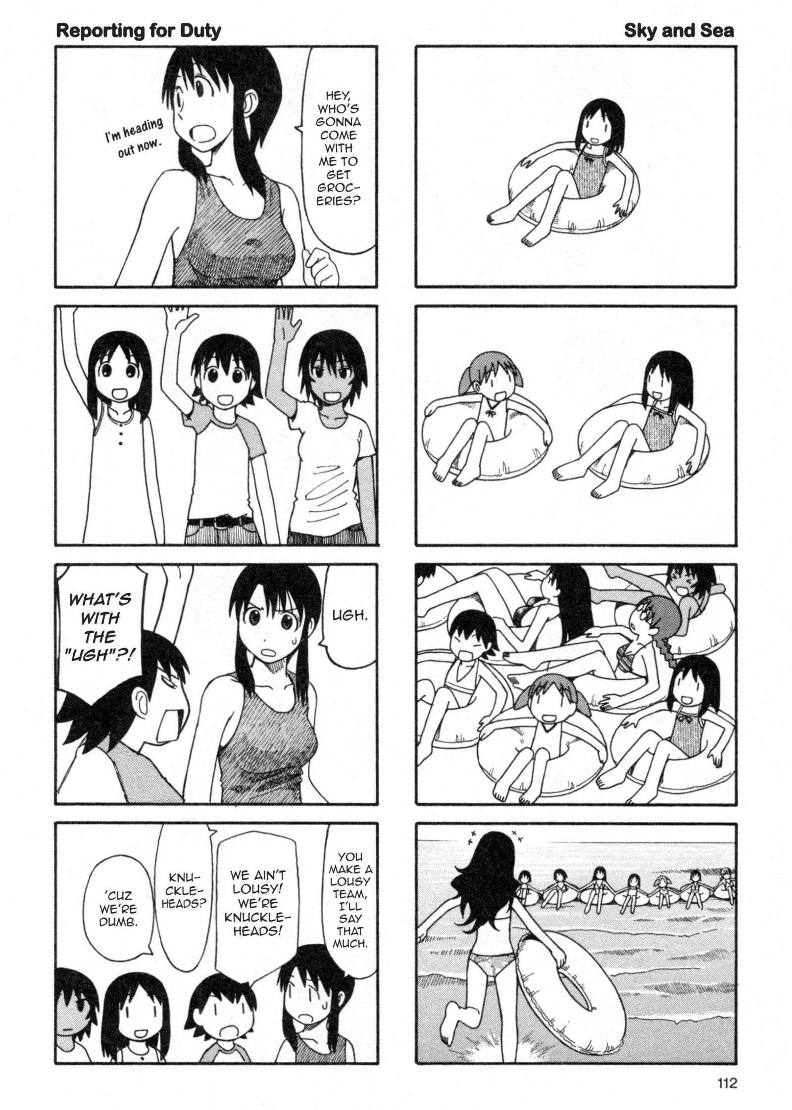 Read Azumanga Daioh ENGLISH Manga Online