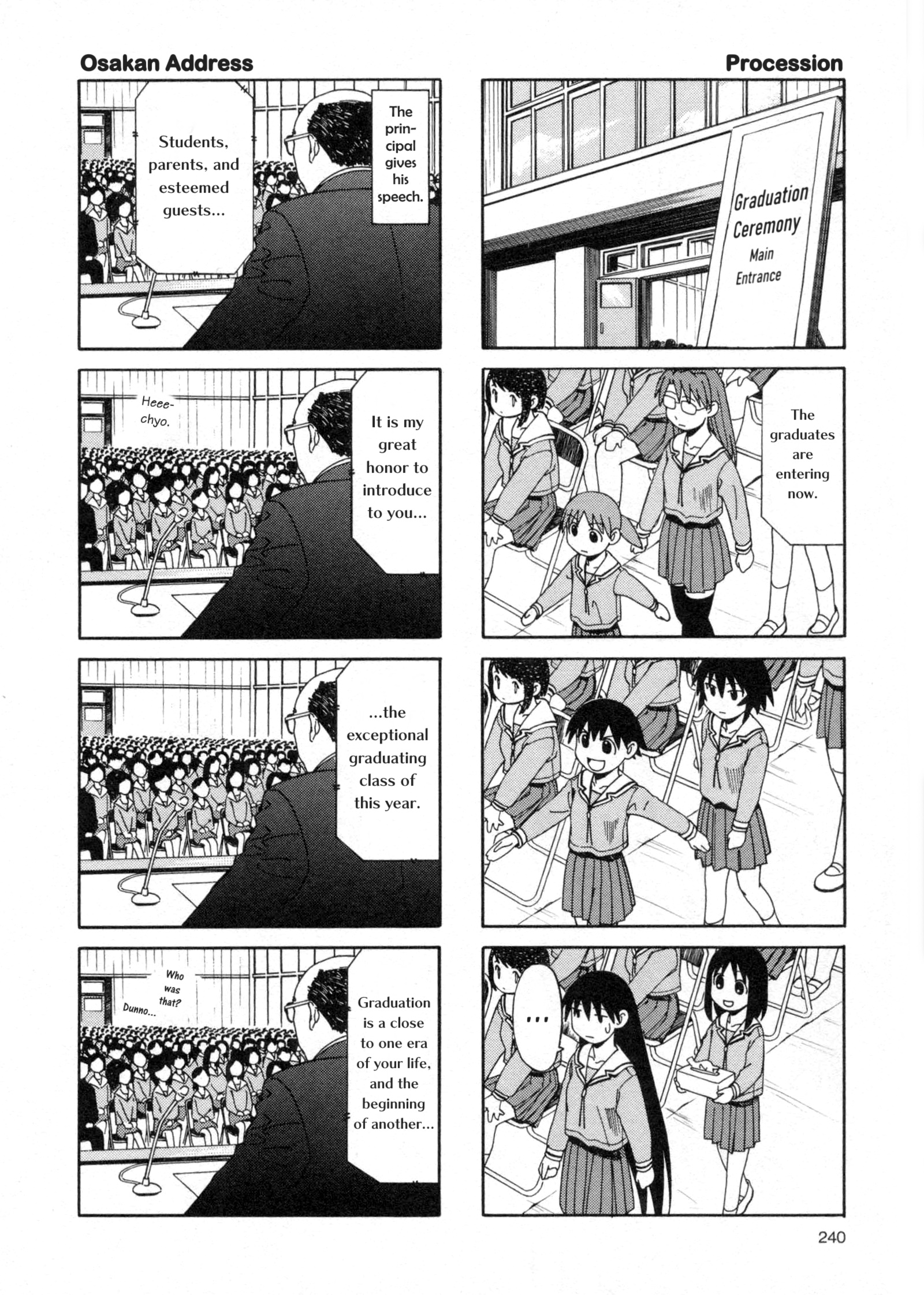 Read Azumanga Daioh ENGLISH Manga Online