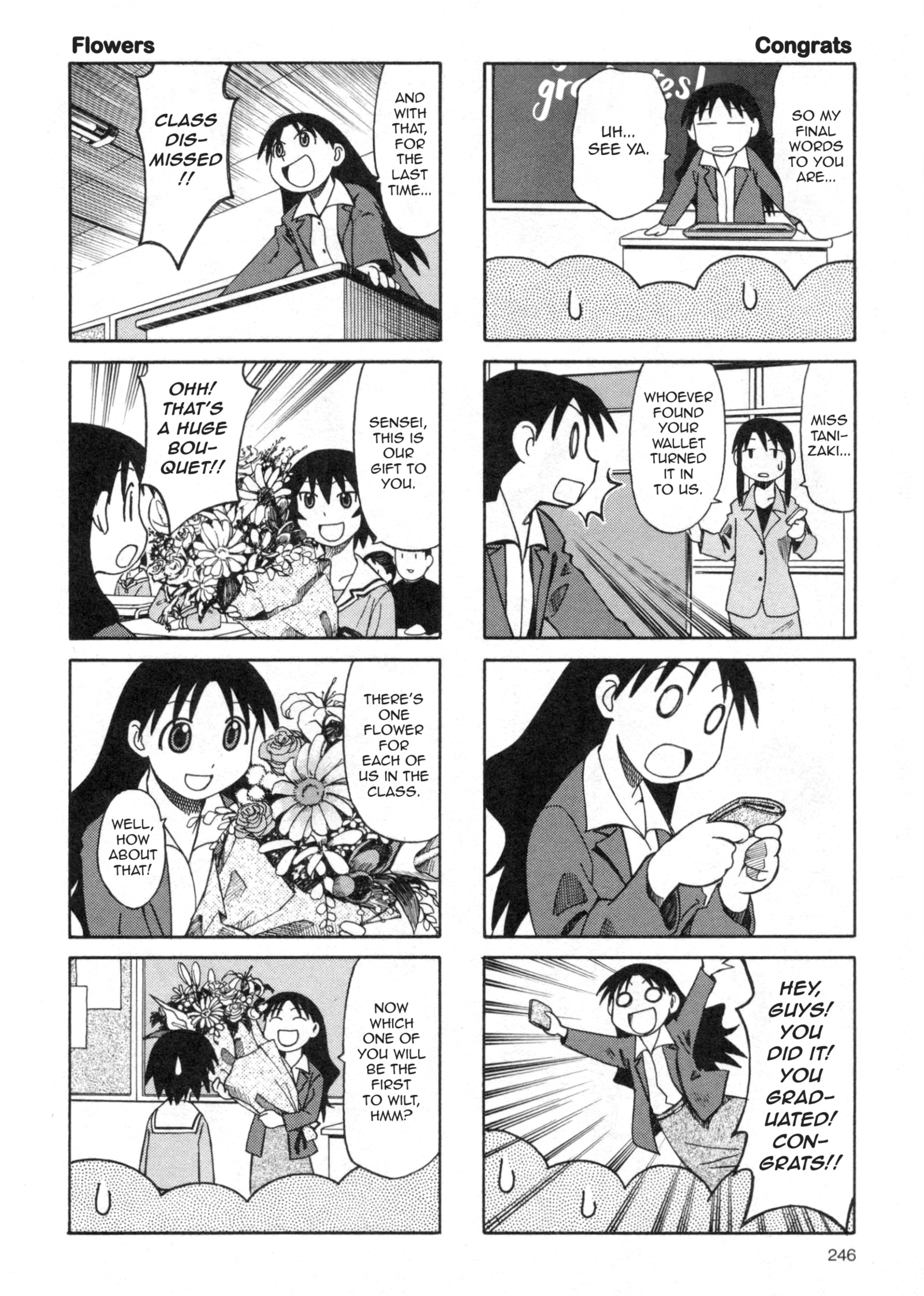 Read Azumanga Daioh ENGLISH Manga Online