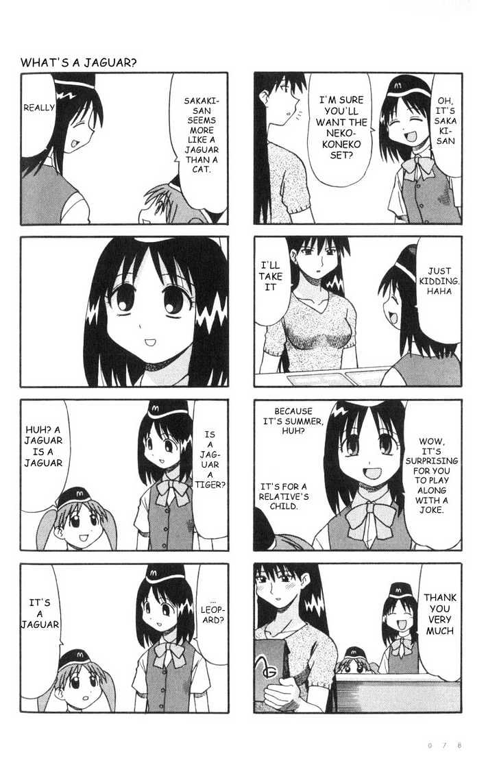 Read Azumanga Daioh ENGLISH Manga Online