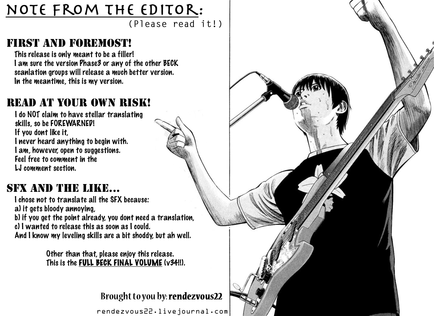 Read BECK_ Mongolian Chop Squad ENGLISH Manga Online