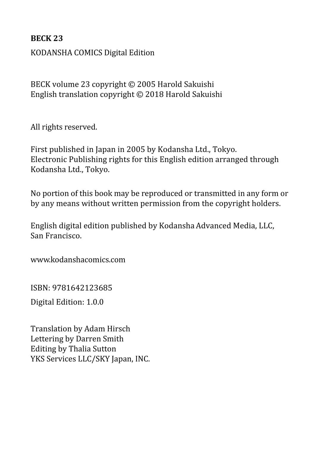 Read BECK_ Mongolian Chop Squad ENGLISH Manga Online