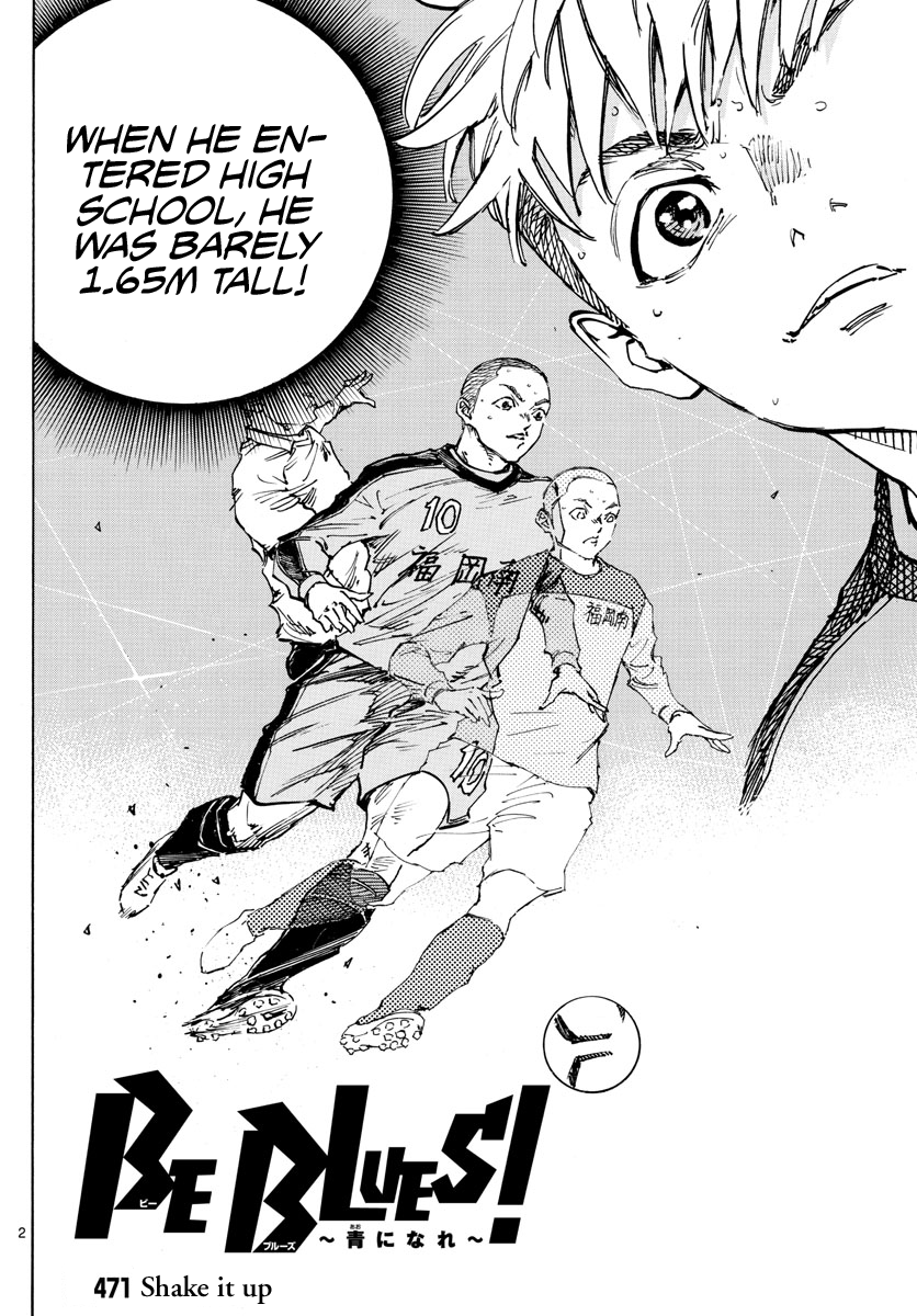 Read Be Blues! Ao ni Nare ENGLISH Manga Online