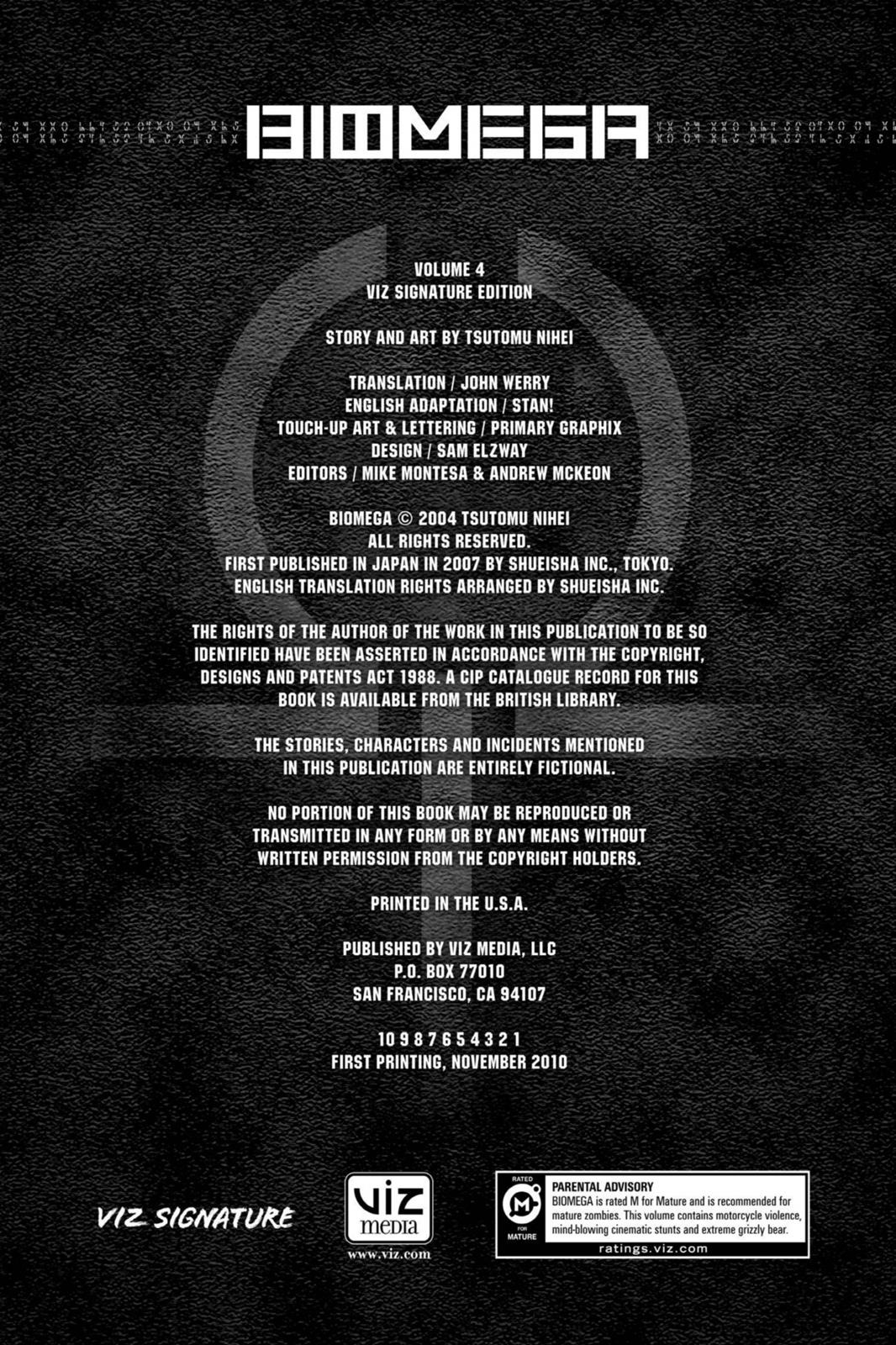 Read Biomega ENGLISH Manga Online