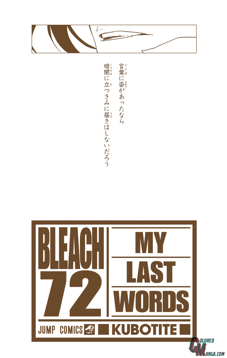 Read Bleach (Colored) ENGLISH Manga Online