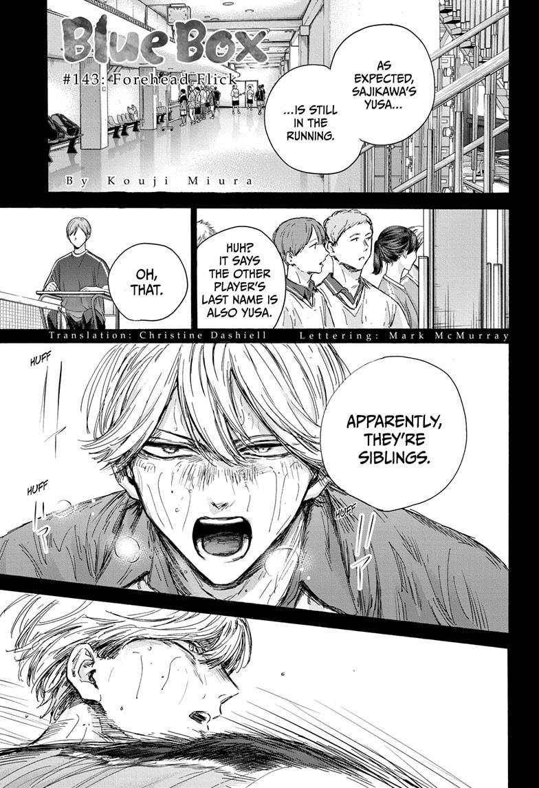 Read Blue Box ENGLISH Manga Online