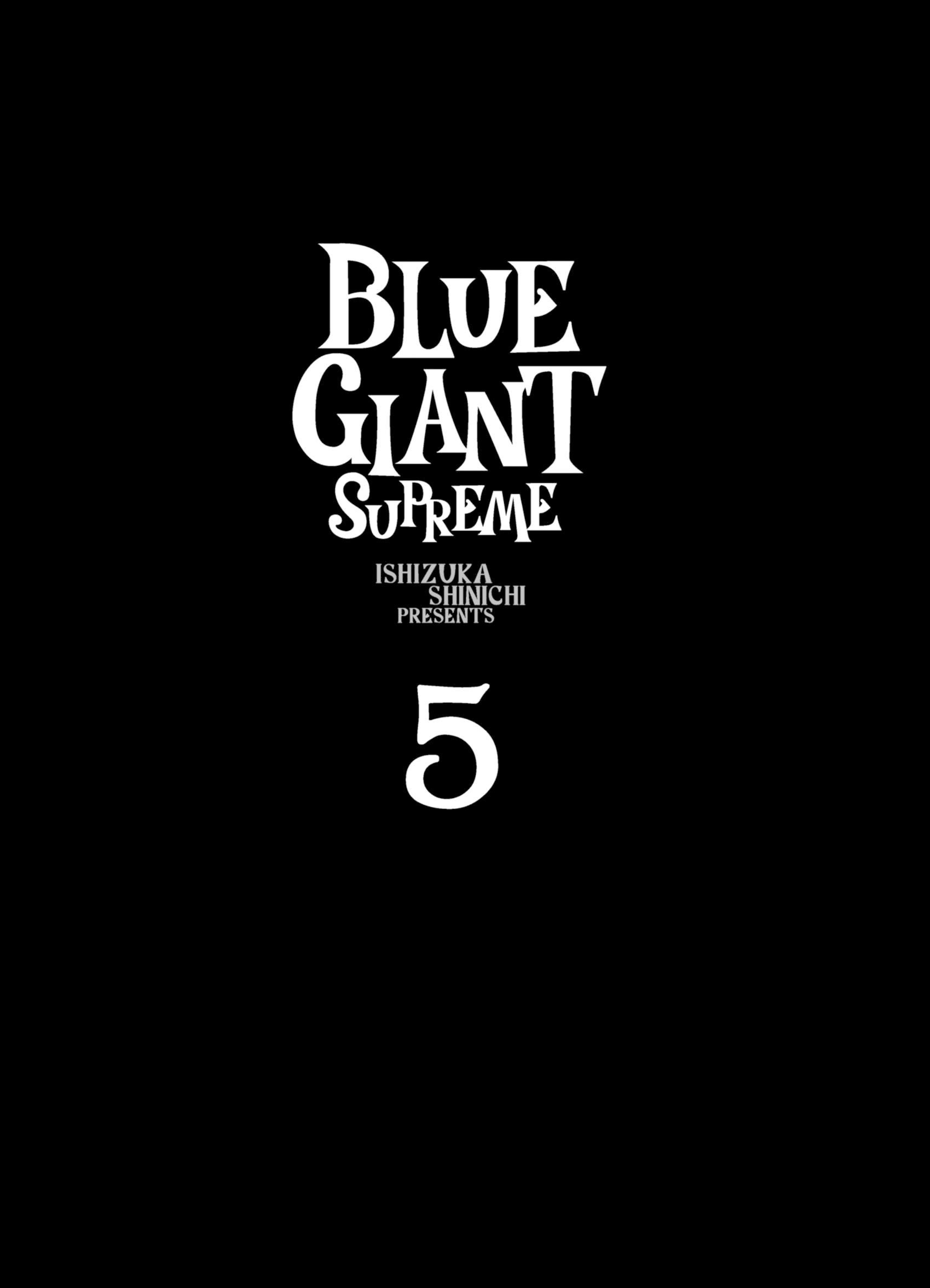 Read Blue Giant Supreme ENGLISH Manga Online