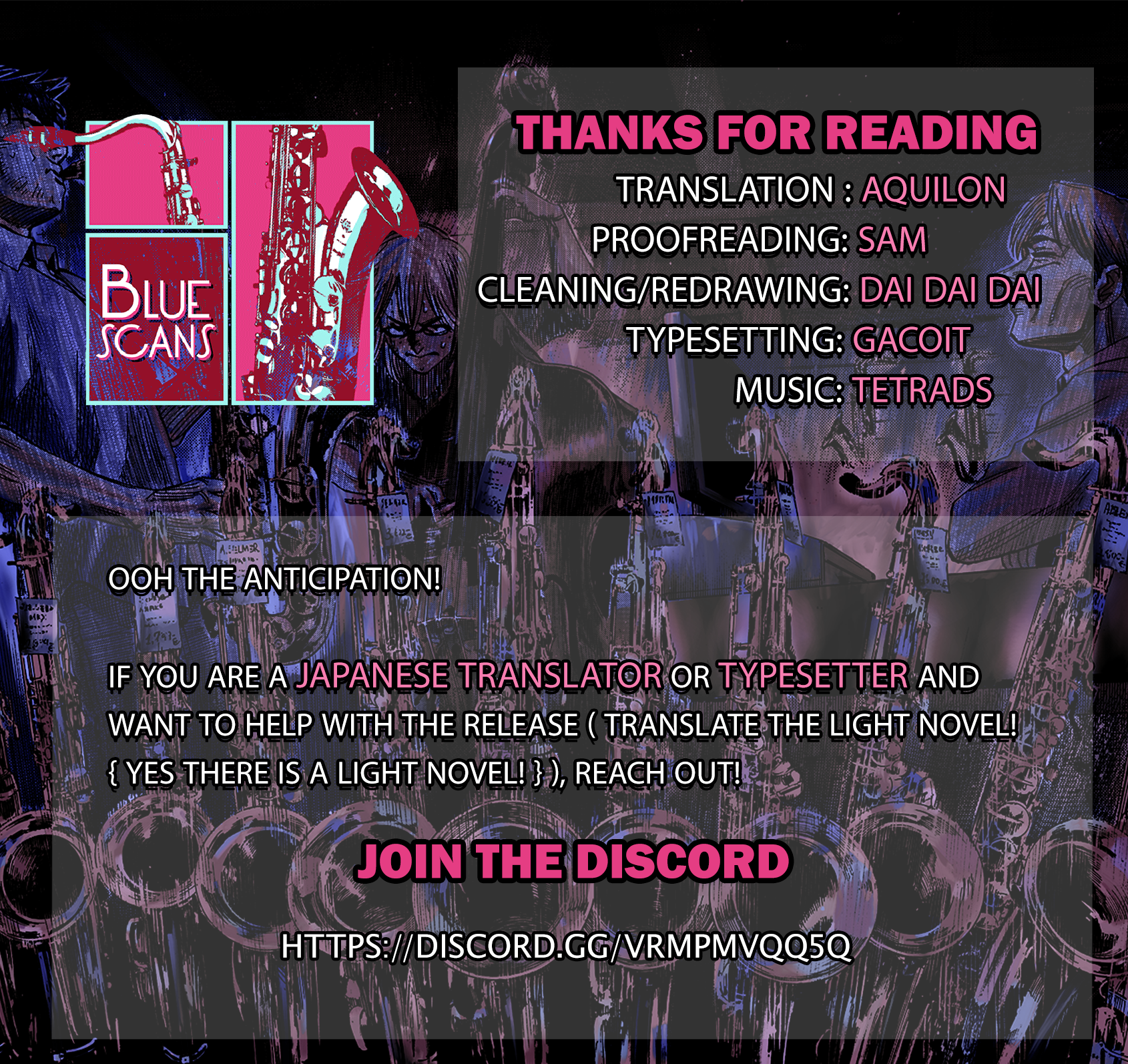 Read Blue Giant Supreme ENGLISH Manga Online