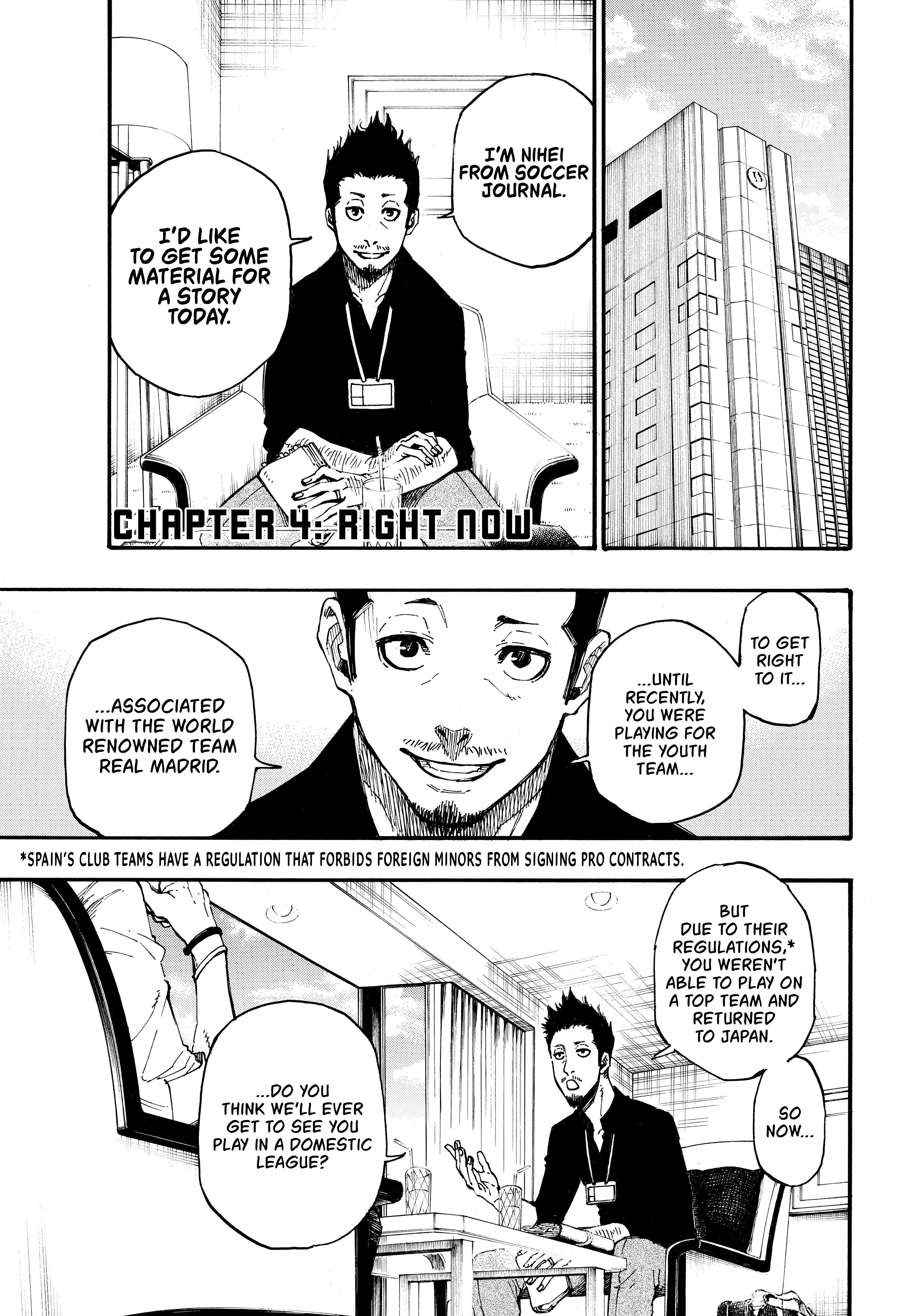 Read Blue Lock ENGLISH Manga Online