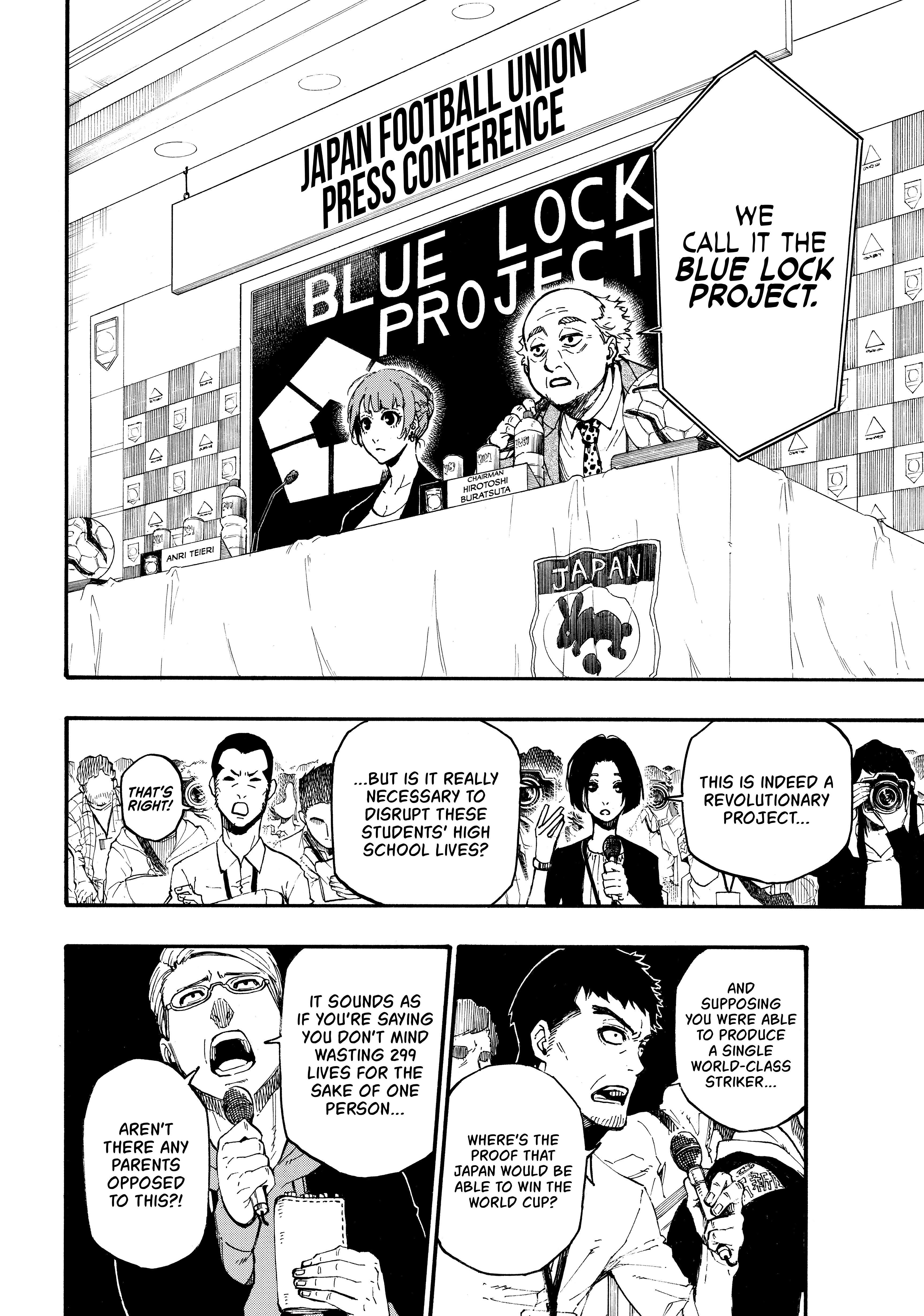 Read Blue Lock ENGLISH Manga Online
