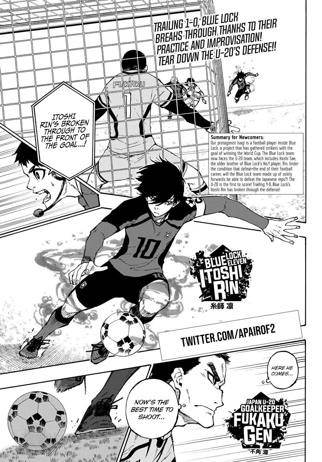 Read Blue Lock ENGLISH Manga Online