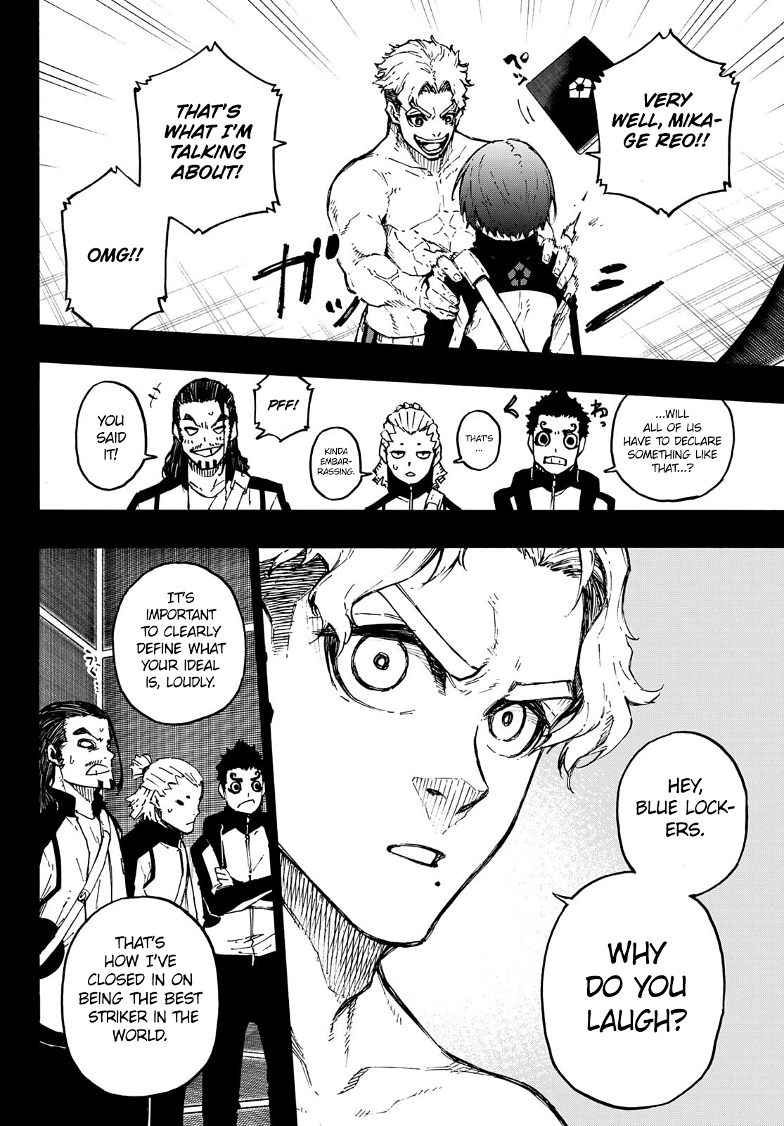 Read Blue Lock ENGLISH Manga Online