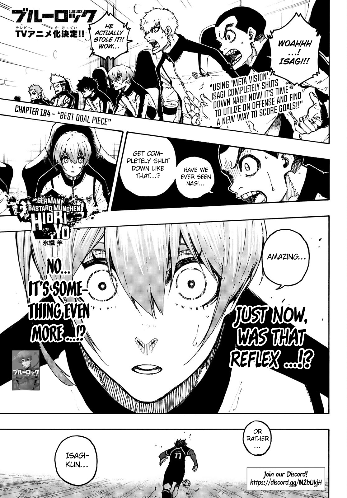 Read Blue Lock ENGLISH Manga Online