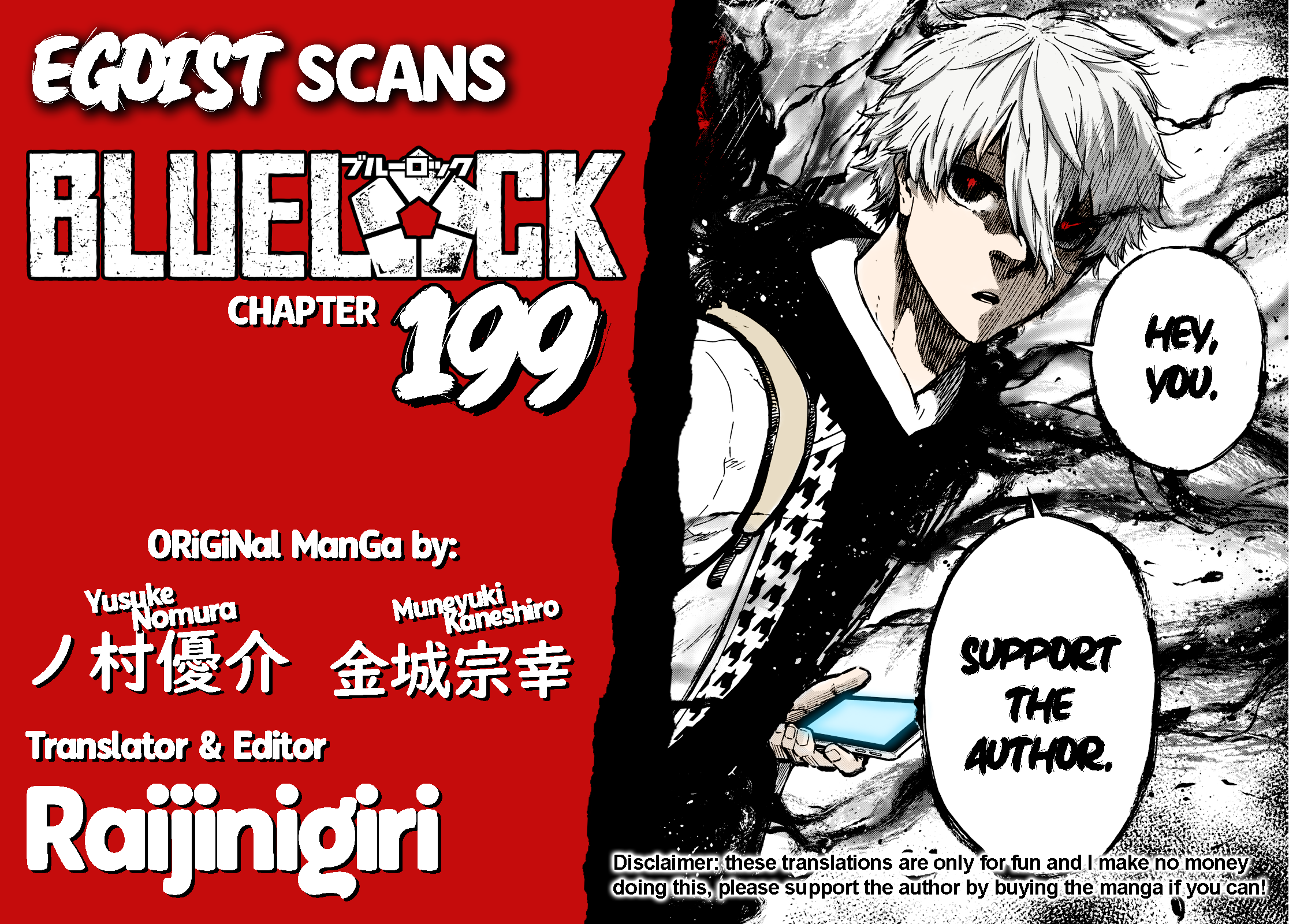 Read Blue Lock ENGLISH Manga Online