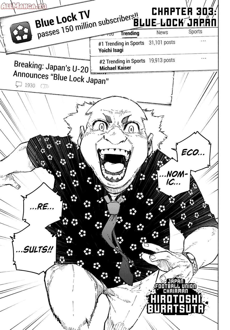 Read Blue Lock ENGLISH Manga Online