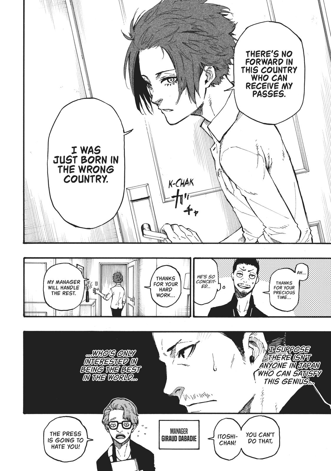 Read Blue Lock ENGLISH Manga Online