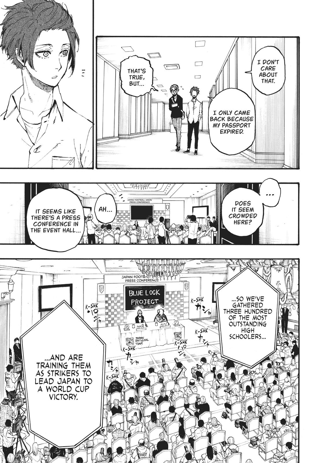 Read Blue Lock ENGLISH Manga Online