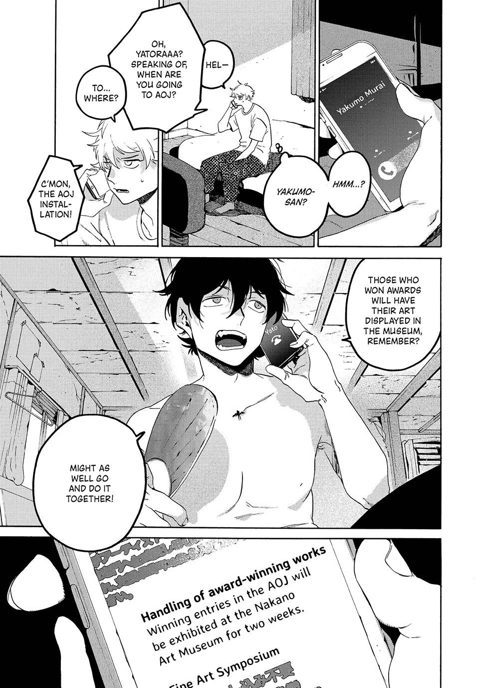 Read Blue Period ENGLISH Manga Online