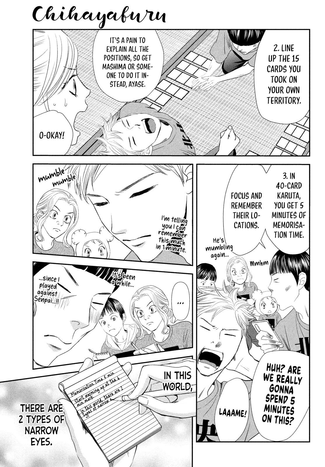 Read Chihayafuru ENGLISH Manga Online