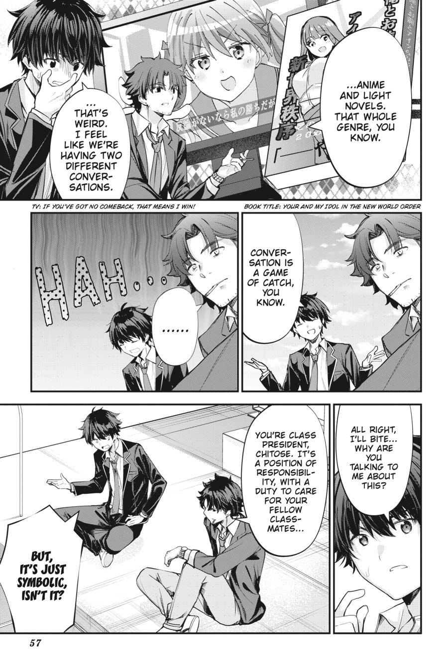 Read Chitose Is in the Ramune Bottle ENGLISH Manga Online