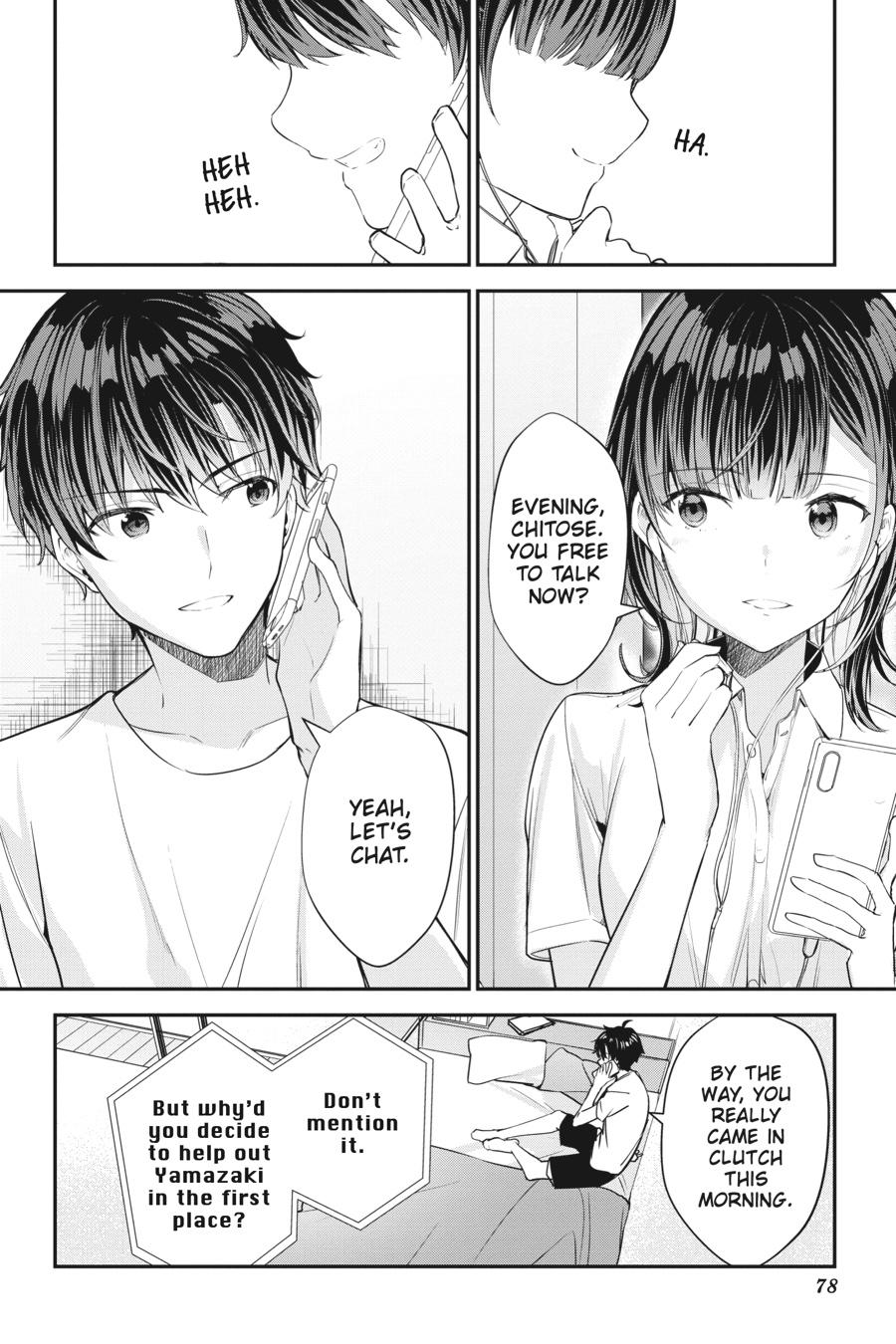 Read Chitose Is in the Ramune Bottle ENGLISH Manga Online