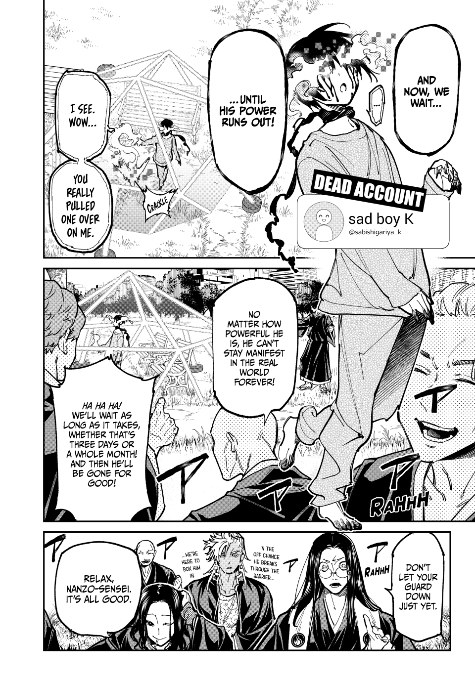 Read Dead Account ENGLISH Manga Online