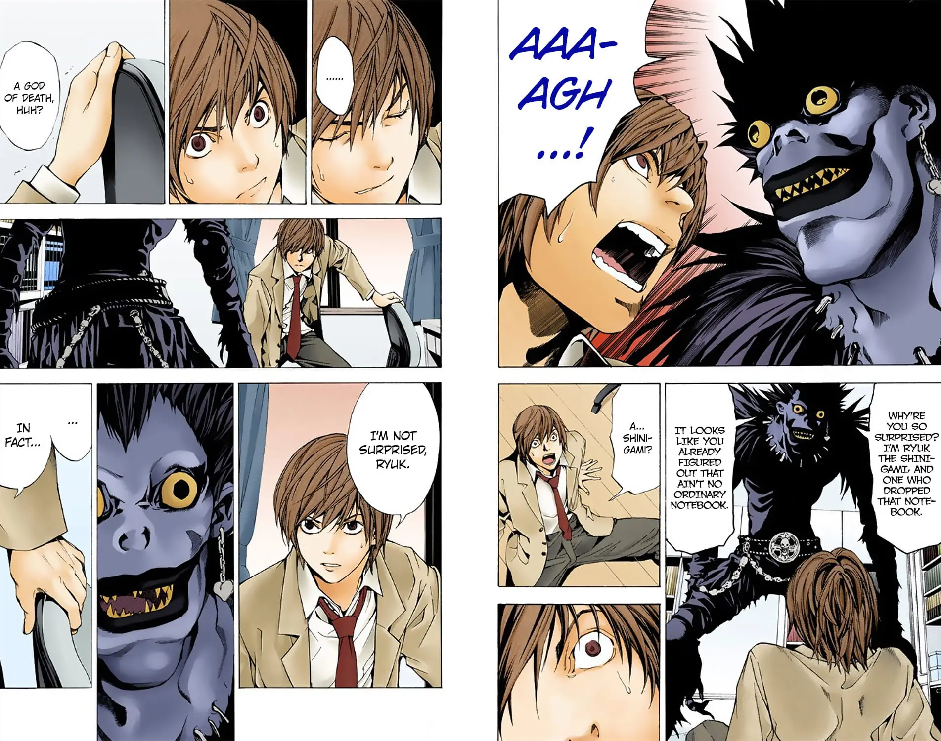 Read Death Note (Official Colored) ENGLISH Manga Online