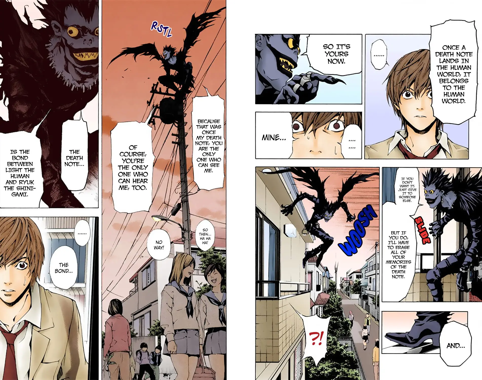 Read Death Note (Official Colored) ENGLISH Manga Online