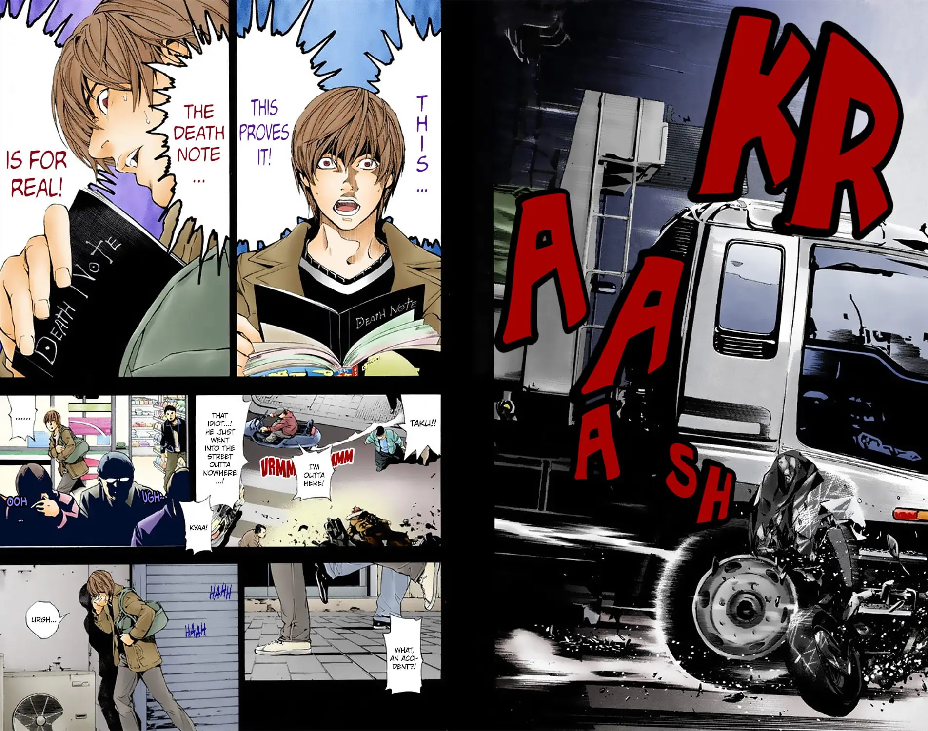 Read Death Note (Official Colored) ENGLISH Manga Online