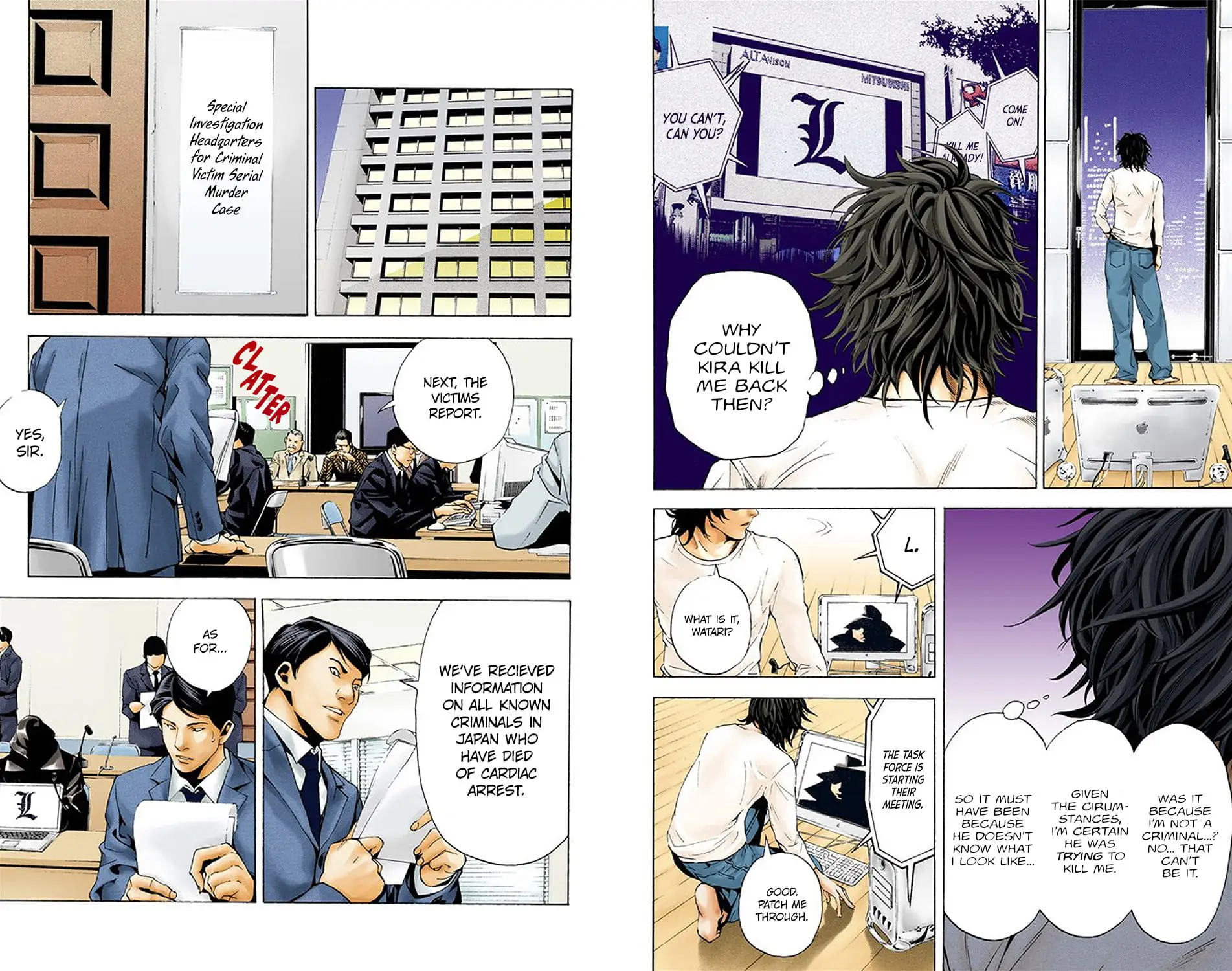 Read Death Note (Official Colored) ENGLISH Manga Online