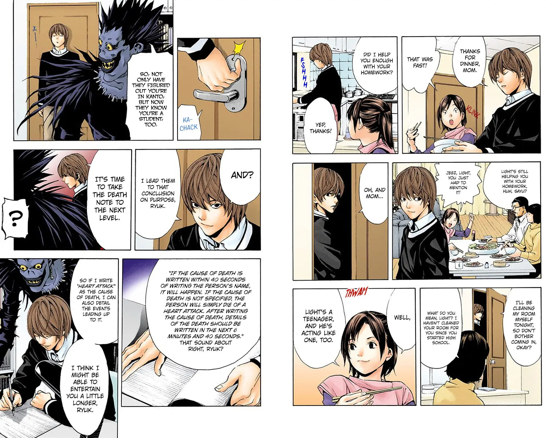 Read Death Note (Official Colored) ENGLISH Manga Online