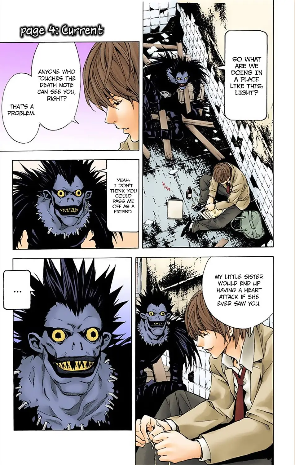 Read Death Note (Official Colored) ENGLISH Manga Online