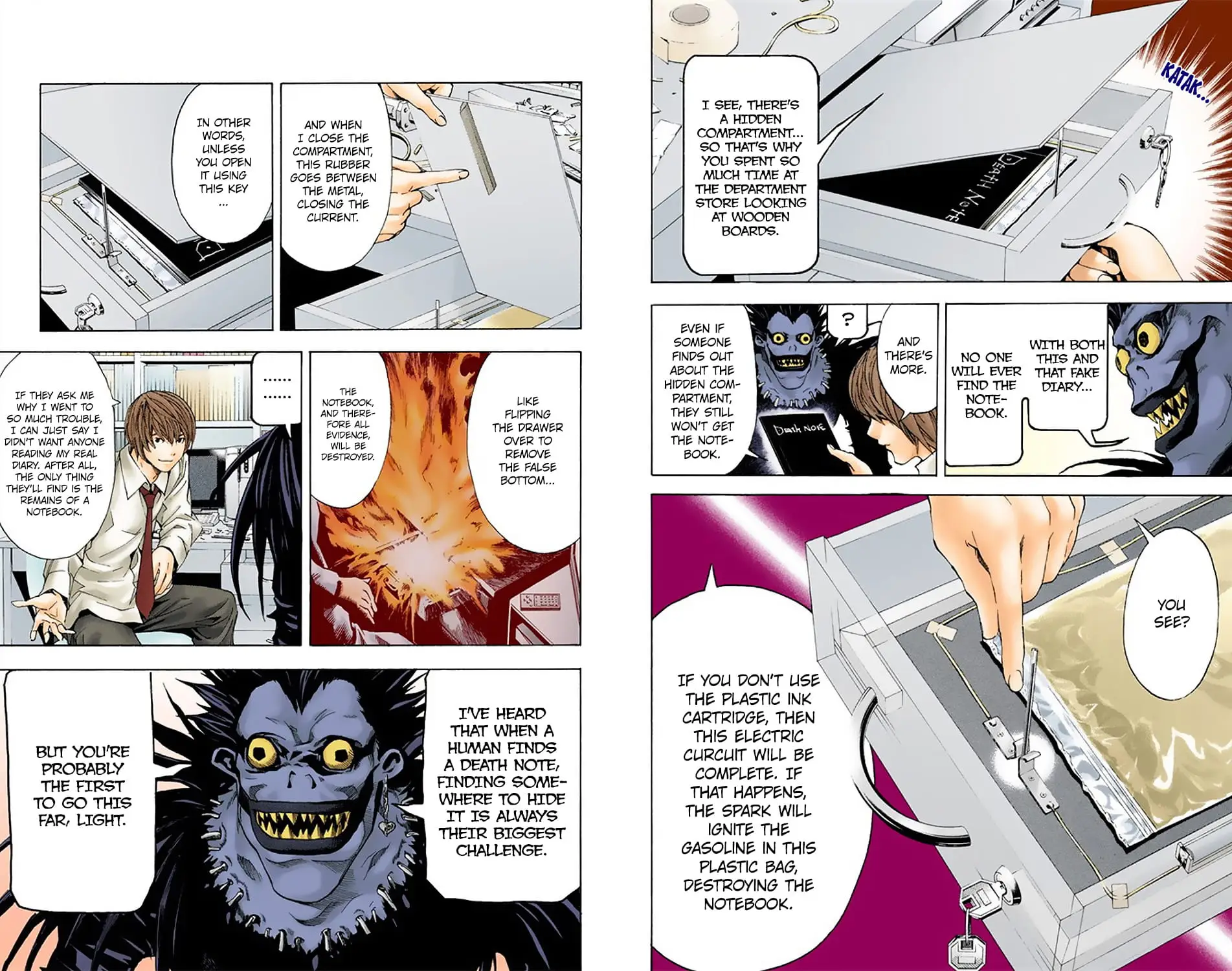 Read Death Note (Official Colored) ENGLISH Manga Online