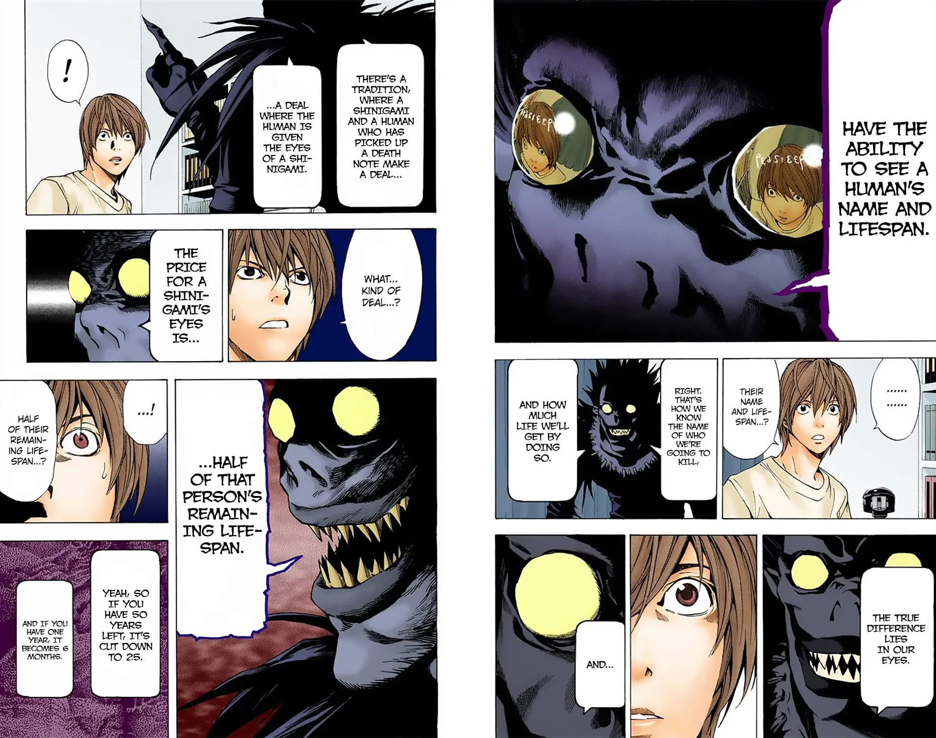 Read Death Note (Official Colored) ENGLISH Manga Online