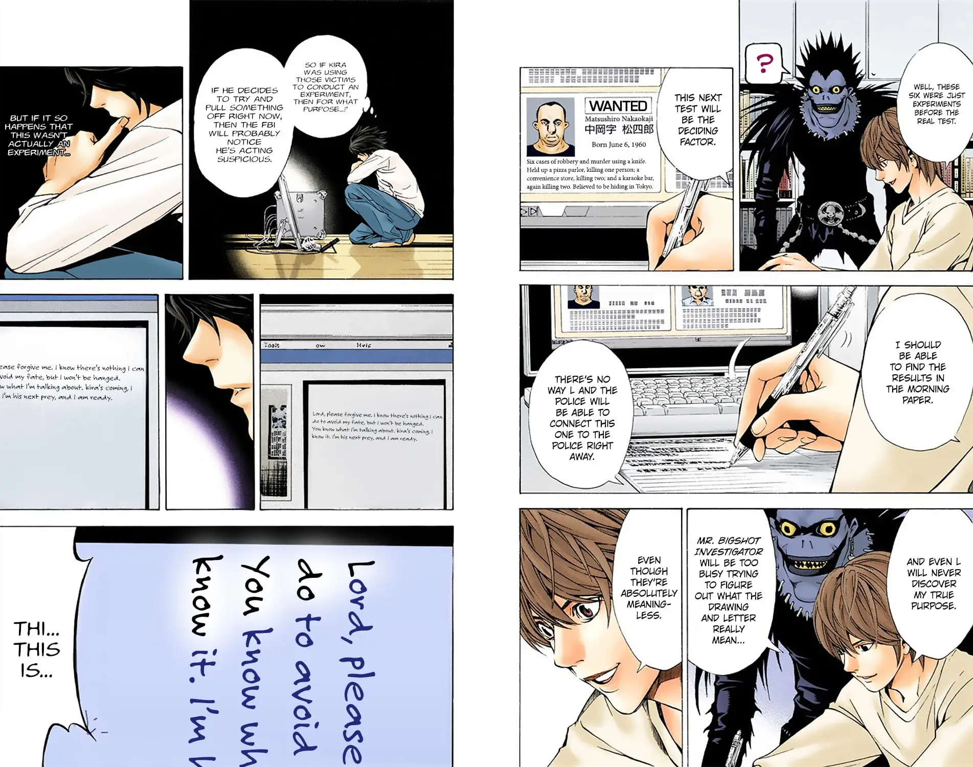Read Death Note (Official Colored) ENGLISH Manga Online